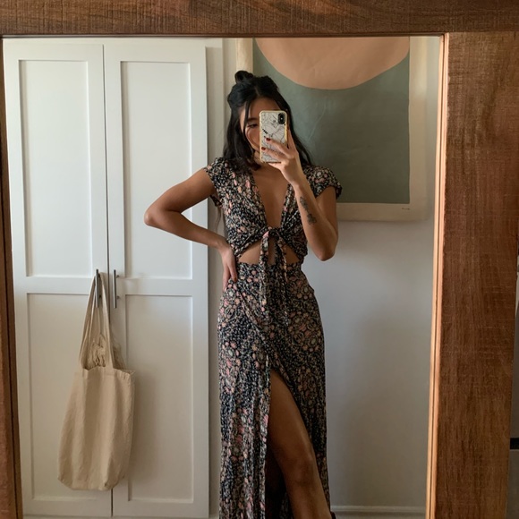 Floral Wrap Dress // - Picture 1 of 8